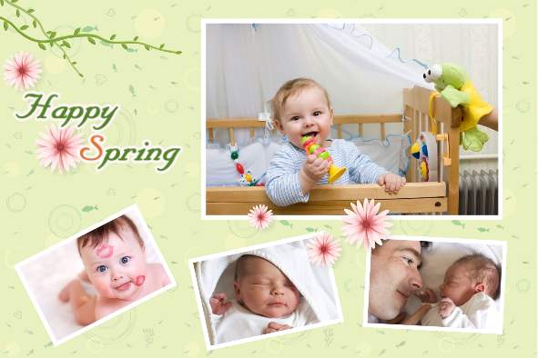 All Templates photo templates Spring is Coming